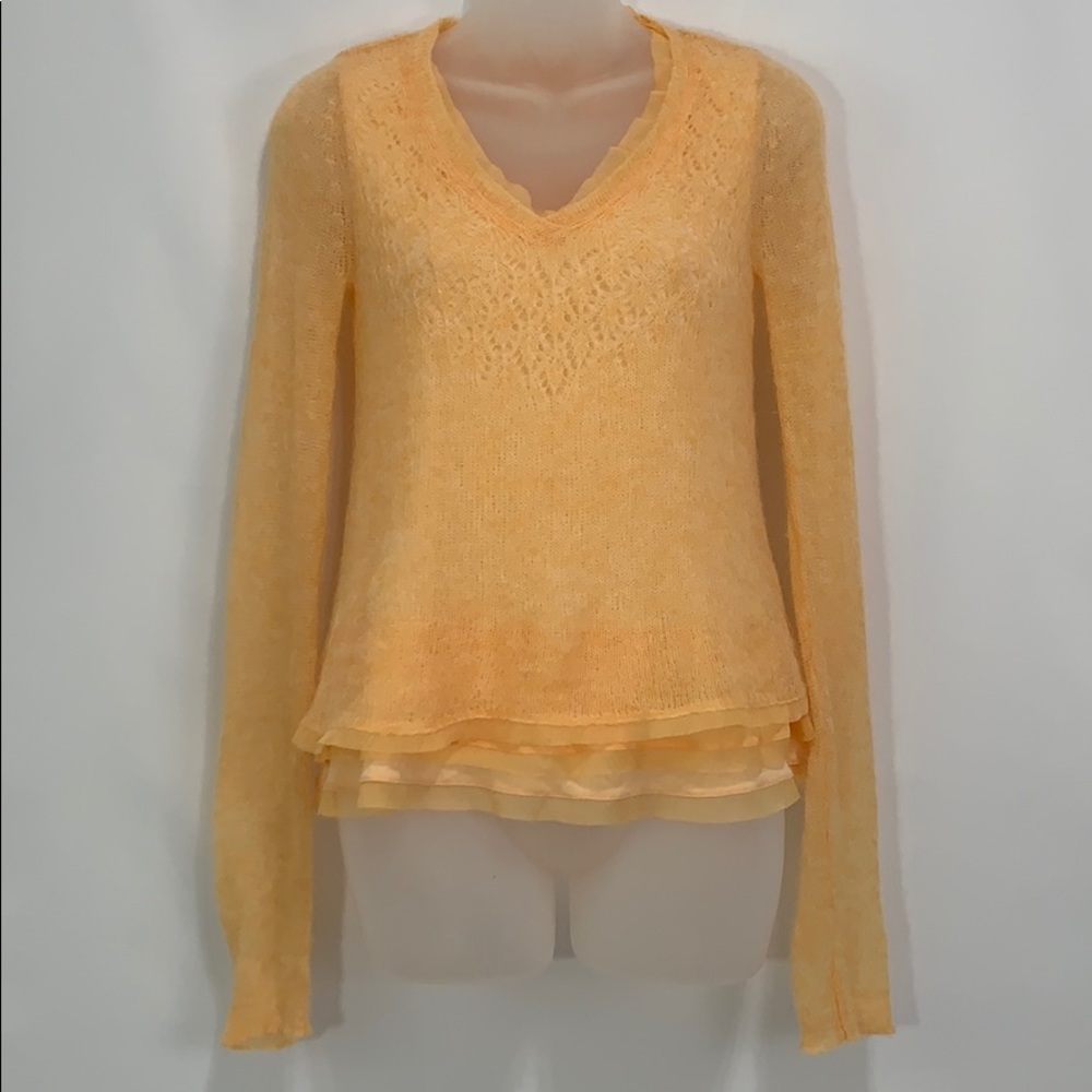 Anthropologies Knitted & Knotted Alissa sweater